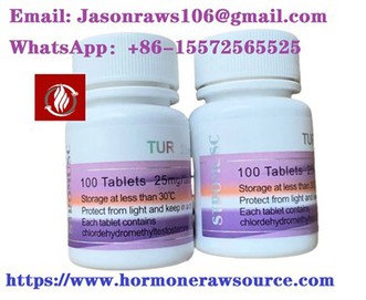 STROMUSC TURINABOL 25mg (Clorde -hidrometestosterona) para CAS de fisicultura: 2446-23-3