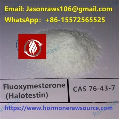 Pó de matéria-prima de Fluoximethelone (Halotestin) para musculação CAS:76-43-7