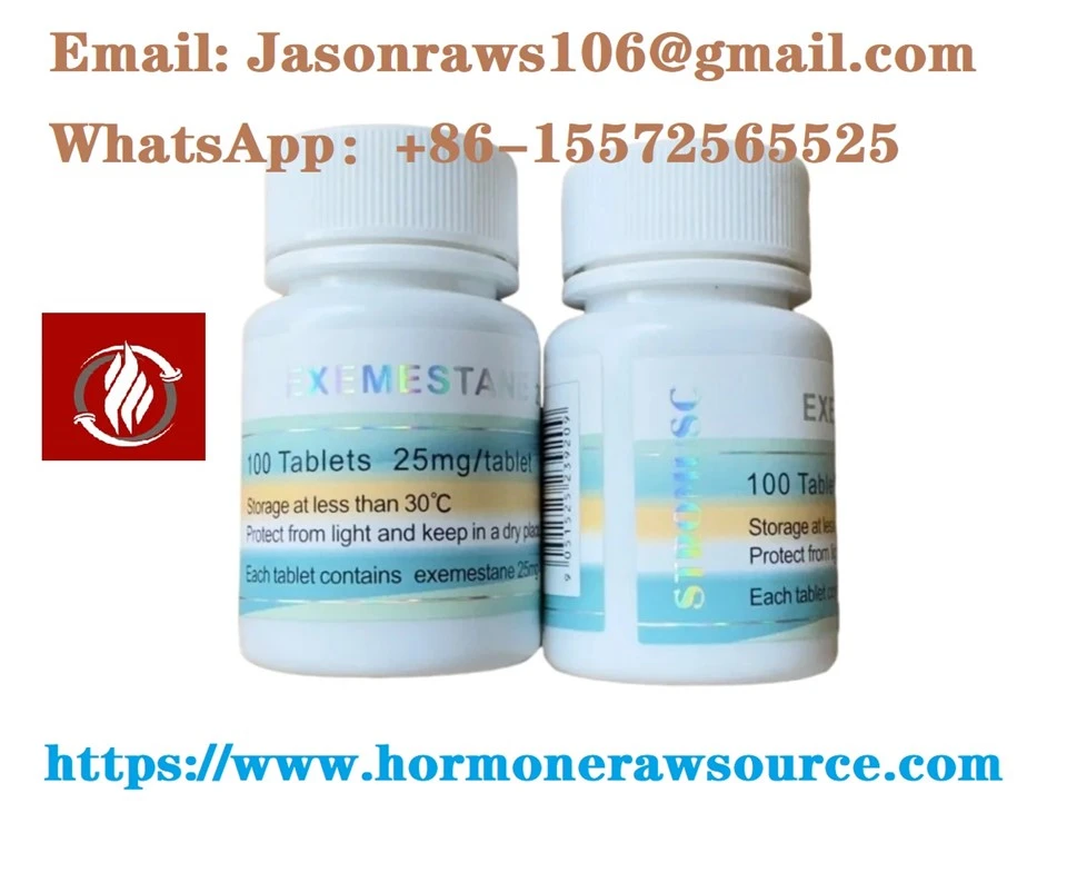 STROMUSC Aromasin (Exemestano) 25 mg * 100 comprimidos para musculação CAS: 107868-30-4